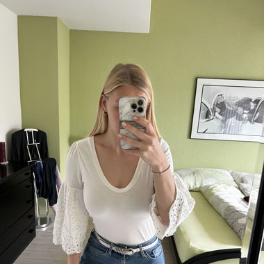 Langarmshirt mit Puffärmel