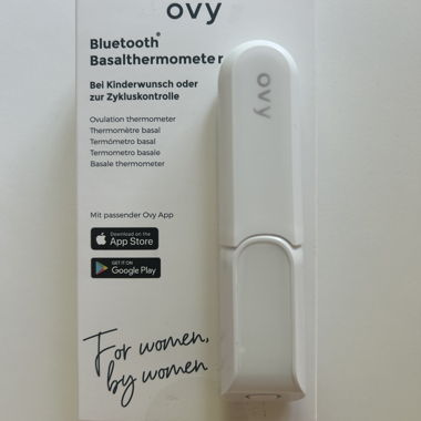 Ovy Bluetooth Basal Thermometer Cycle Control