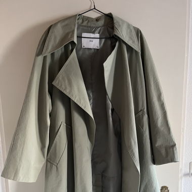 Mintfarbener Mantel (Mango) 