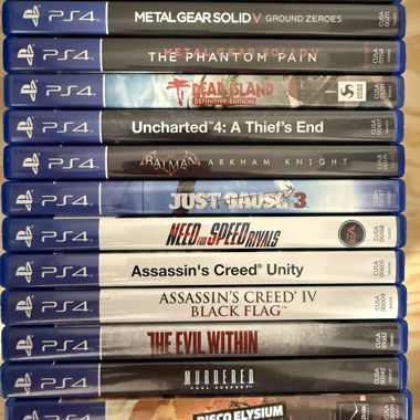 14 giochi per PS4