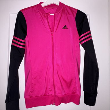 Adidas Trainingsjacke rosa/schwarz