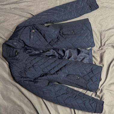 Steppjacke dunkelblau