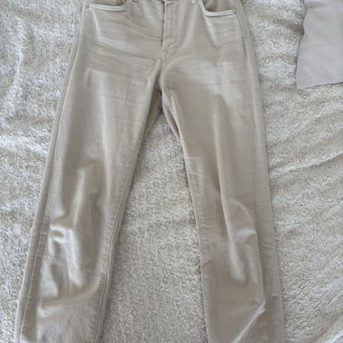 Jeans beige Stradivarius (S)