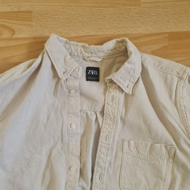 ZARA beiger Overshirt