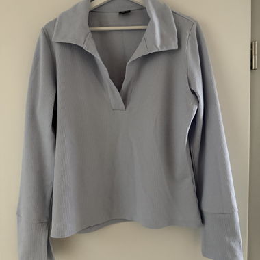 Graues Ginatricot Langarmshirt XXL