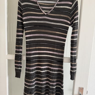 Abito in maglia a righe Missoni