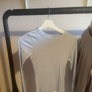 Blaues Basic Oberteil 