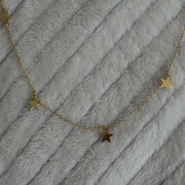 Collier étoile dorée Evryjewls