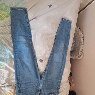 Jeans taille basse 