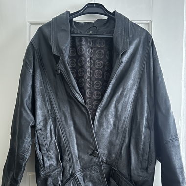 Lederjacke 