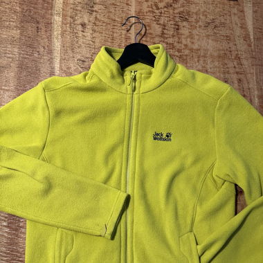 Fleecejacke Jack Wolfskin Neongelb
