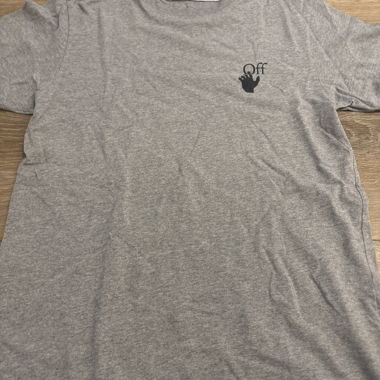 T-shirt gris Off-White
