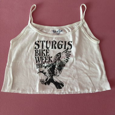 John Galt Sturgis Crop Top