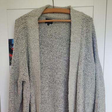 Lange Strickjacke
