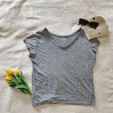 T-Shirt gris, basique