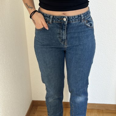 Mom jeans brut