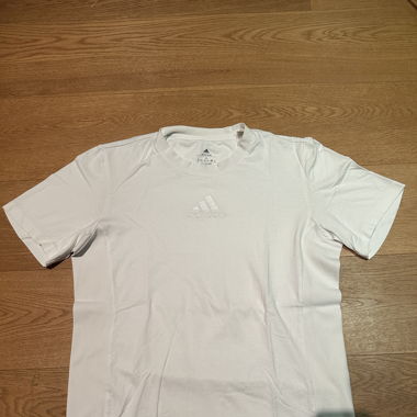 Weisses Adidas T-Shirt Gr. M