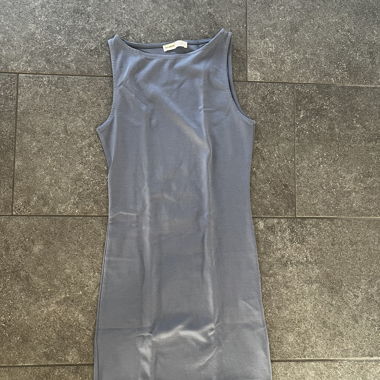 Robe débardeur grise Pull&Bear