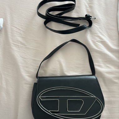Borsa a tracolla Diesel nera
