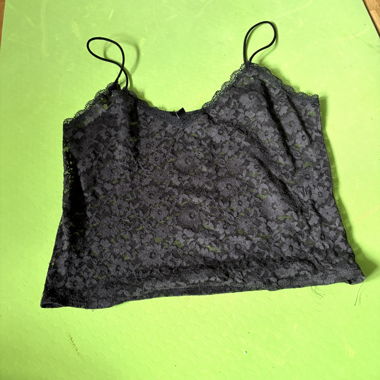 H&M Camisole en dentelle noire M