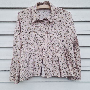 Chemisier Zara à motif floral