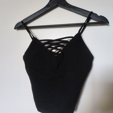 Black Crop Top