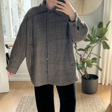 checkered jacket