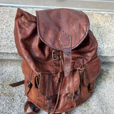 Lederrucksack