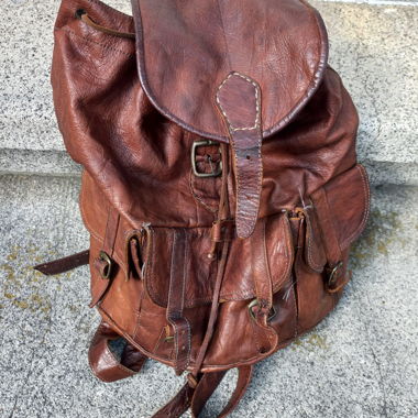 Lederrucksack