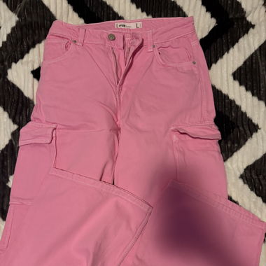 Pink jeans
