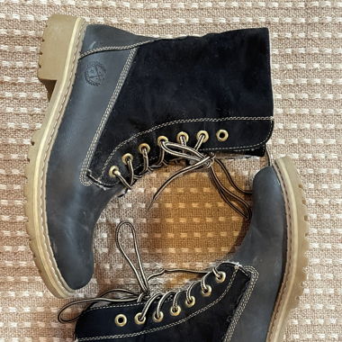 Schwarze Stiefel 