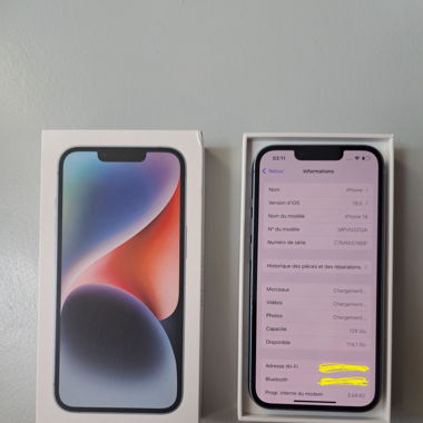 Iphone 14 - Comme neuf 