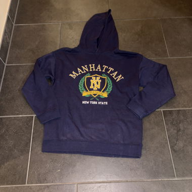 Hoodie Manhattan Marineblau