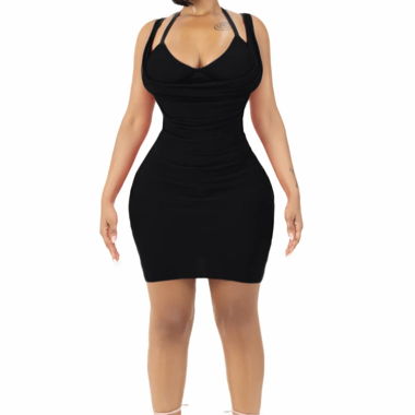 Yagi Wrld Sicily Onyx robe mini