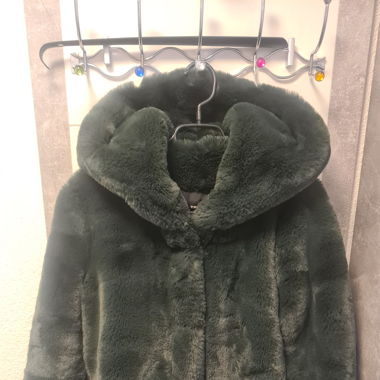 Teddy Jacke  grün