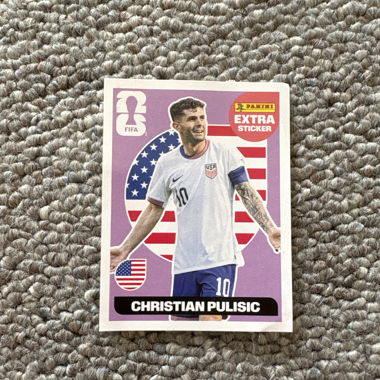 Sticker Panini Christian Pulisic