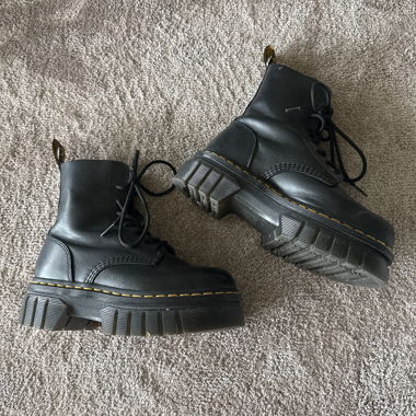 Dr. Martens - Black Leather Boots