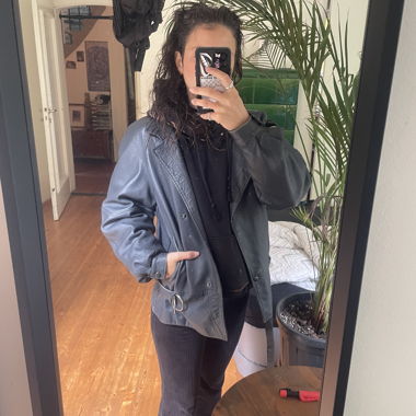 leather jacket