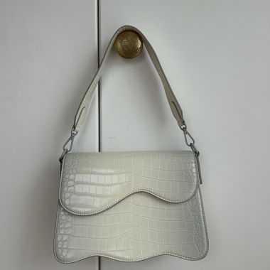 Vic Matié Tasche mit Kroko Prägung 