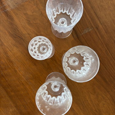 Set aus 4 Trinkgläsern