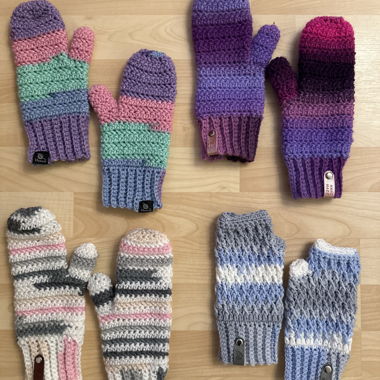 Handgemachte Handschuhe