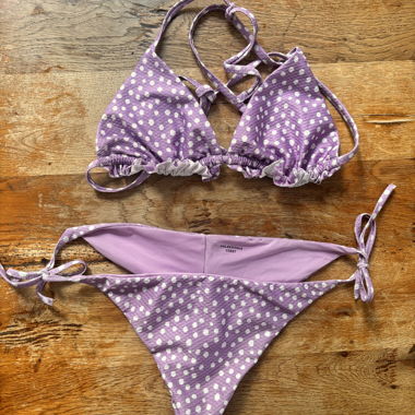 Calzedonia- Purple Polka Dot Bikini