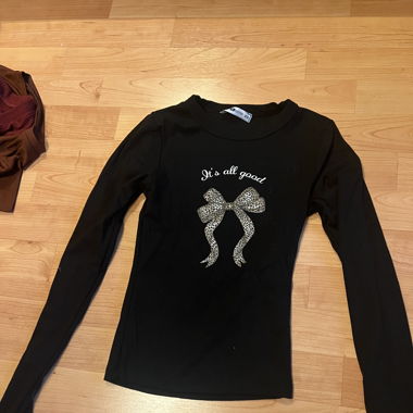 Black Long-Sleeve Shirt