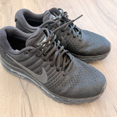 NIKE AIR MAX 2017 TRIPLE BLACK, 41