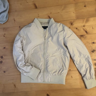 Light beige Bomber Jacket