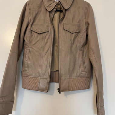 Veste cuir