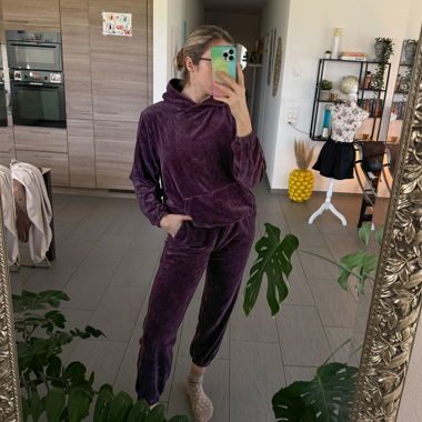 Nike Hose burgundy Gr. M (im Set erhältlich)