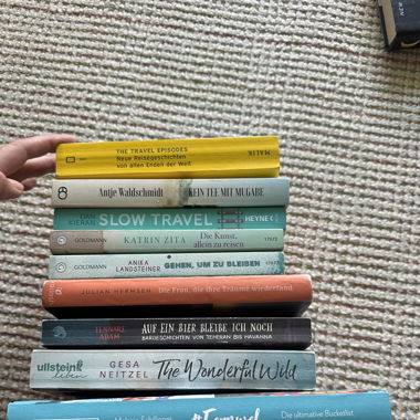 8 Reiseromane & Bucket-List Buch für Weltenbummler