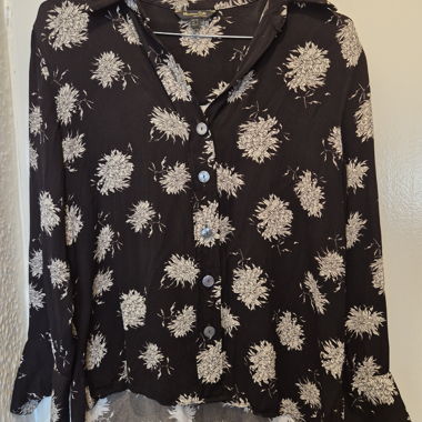 Blusa floreale Massimo Dutti