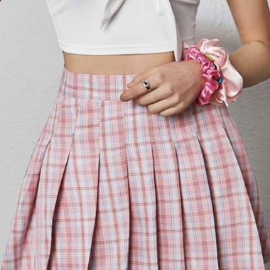 Plaid School Skirt